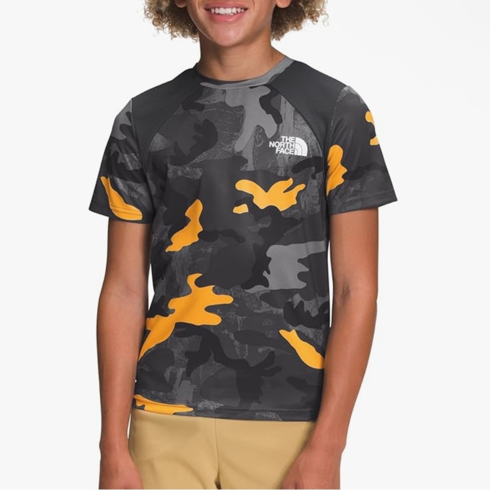 The North Face Boys' Printed Camo Never Stop Tee
